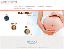 Tablet Screenshot of cardor.cl